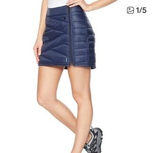 Smartwool SmartLoft 120 Lightweight Wool Skirt Navy